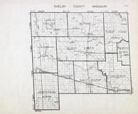 Shelby County, Taylor, Bethel, Tiger Fork, Clay, Black Creek, Lentner, Missouri State Atlas 1940c